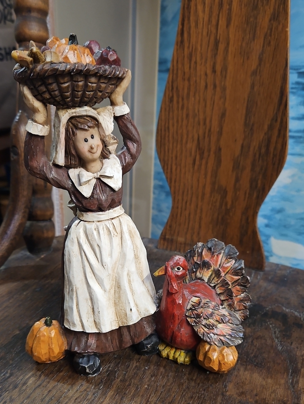 Vintage Thanksgiving Figure